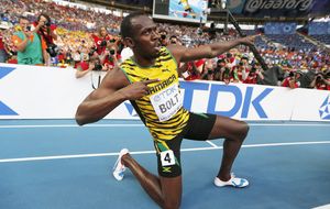 Bolt vuela sobre Moscú y conquista su séptima medalla en un mundial