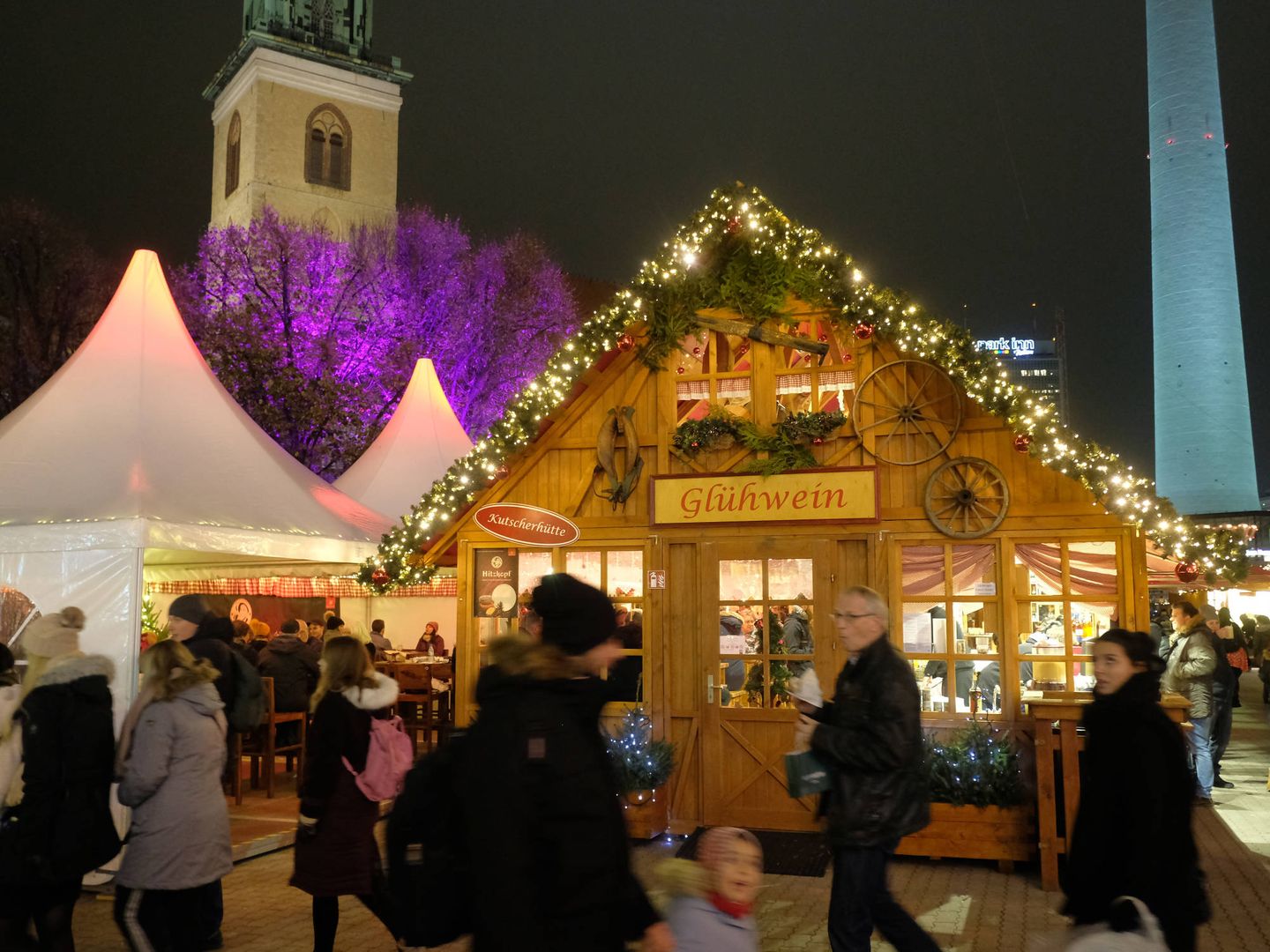 Mercado de Navidad en Berlín. (Getty)