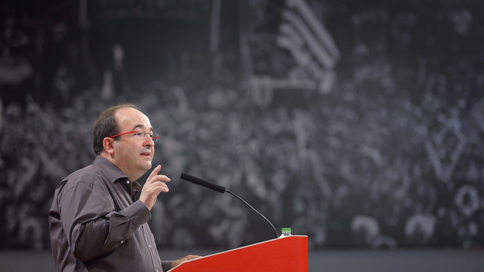 Foto: Miquel Iceta, el pasado 25 de julio en una reunión del Consell Nacional del PSC, en Barcelona. (EFE)