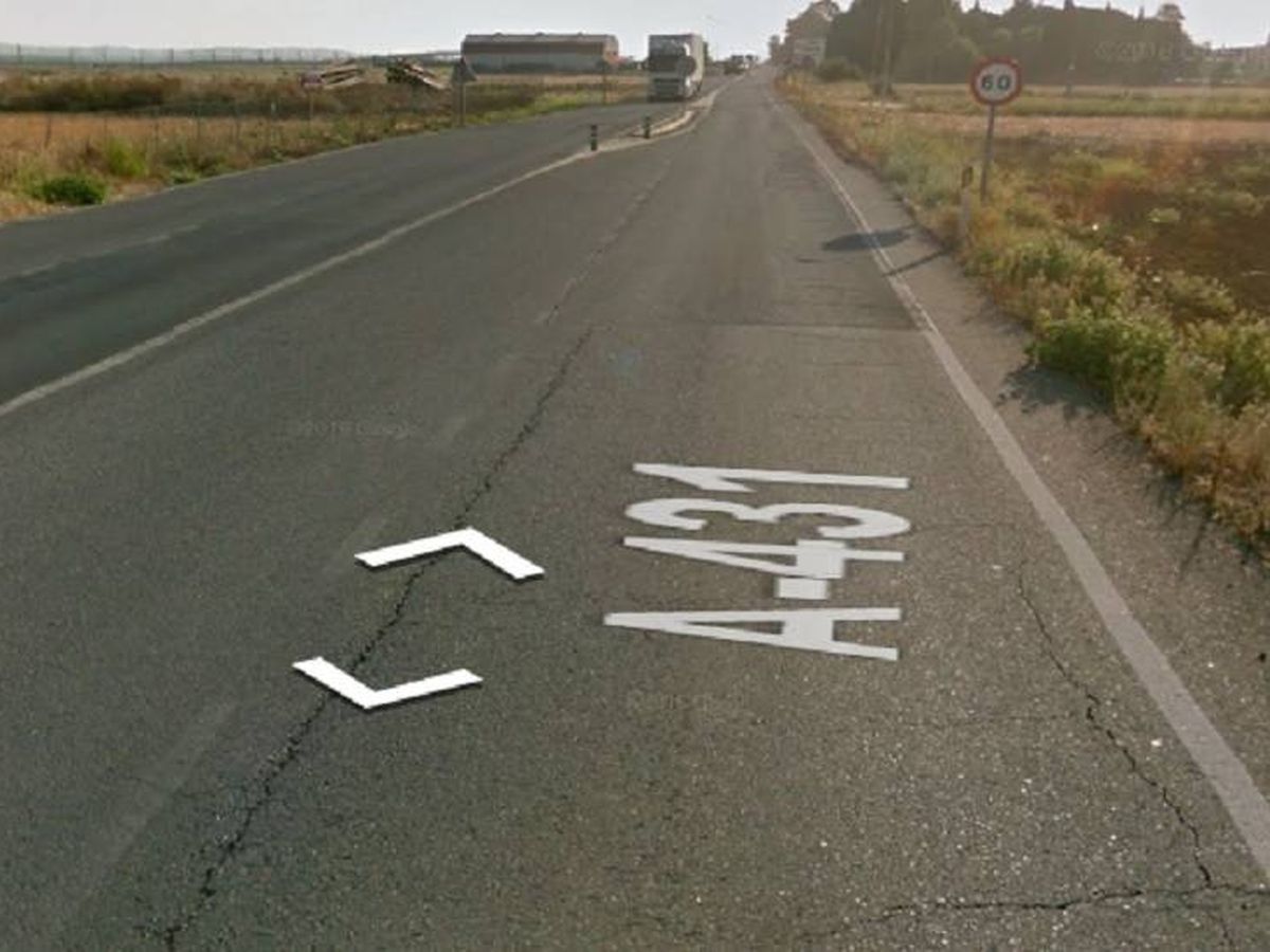Foto: Vía del accidente. (Google Maps)