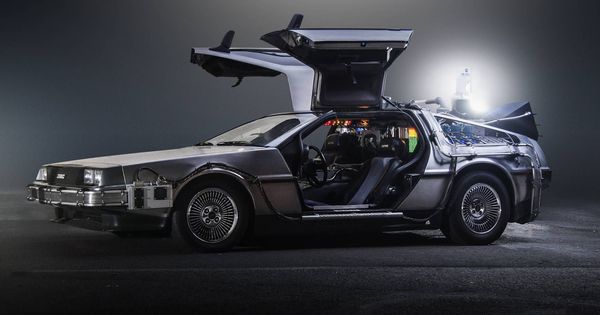 Foto: Un DeLorean, tuneado para viajar al futuro.