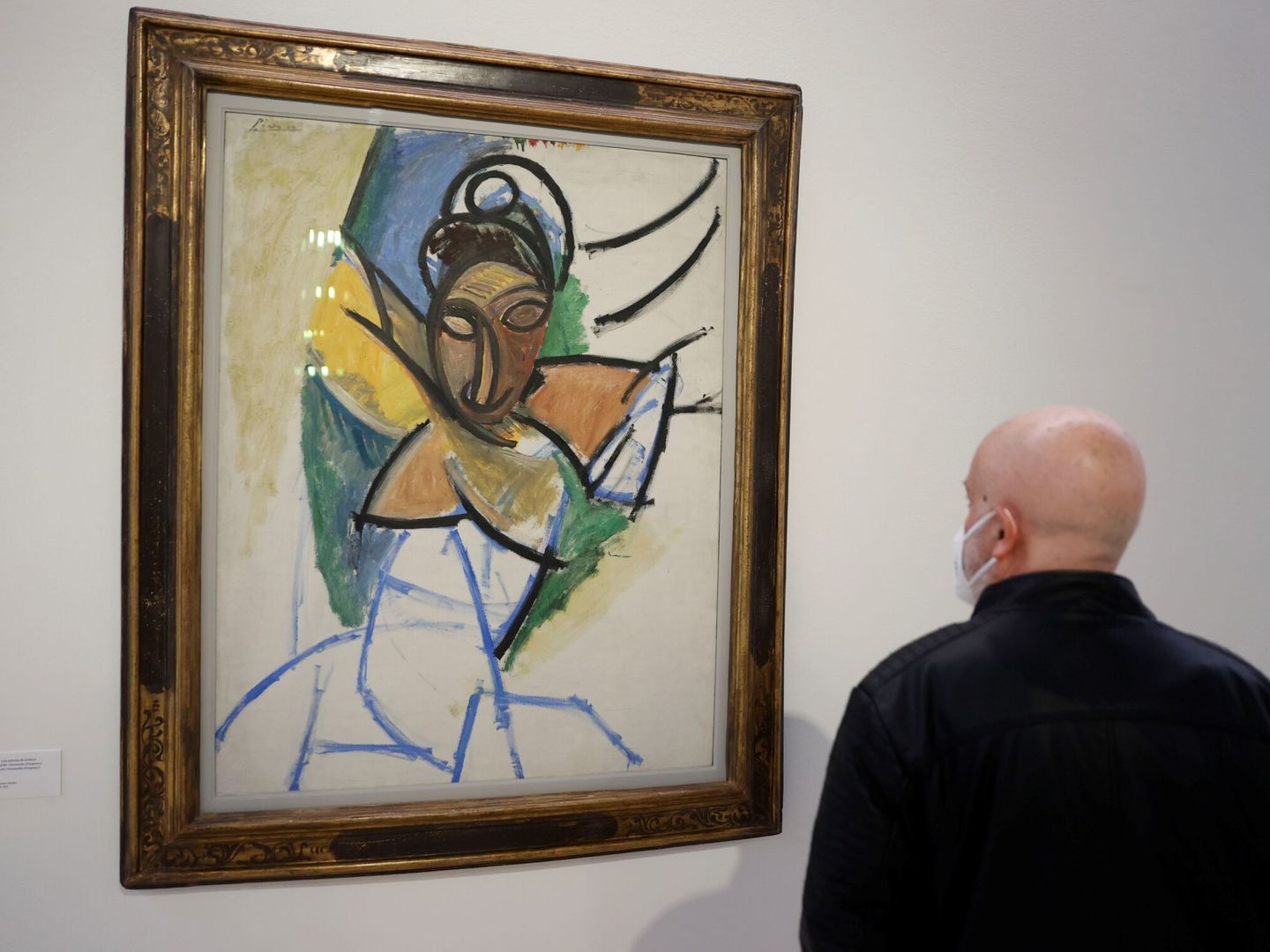 Parte de la exposición 'Picasso, rostros y figuras'. (EFE)
