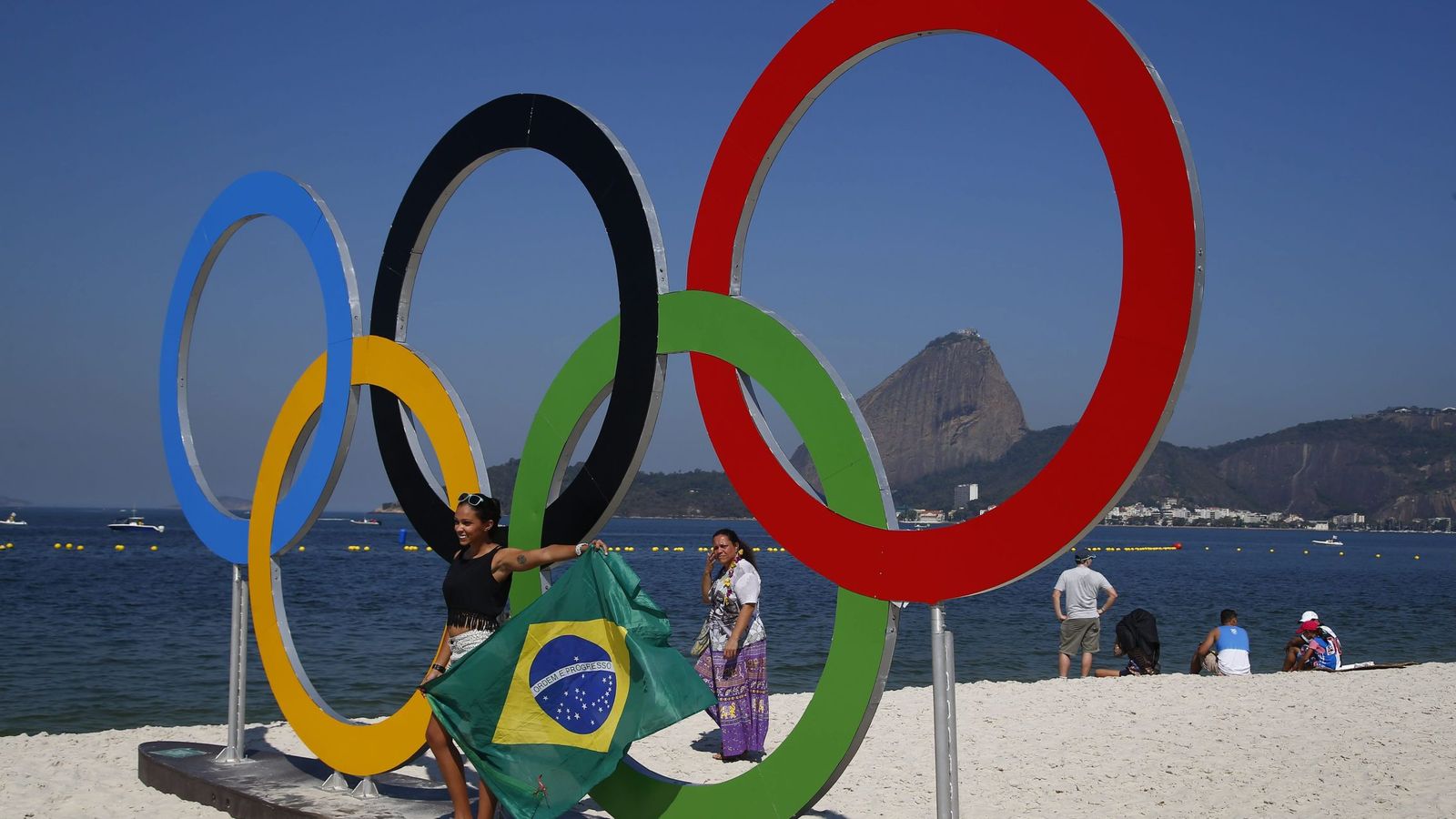 Foto: Logo de los Juegos Olímpicos en Río de Janeiro. (Reuters)
