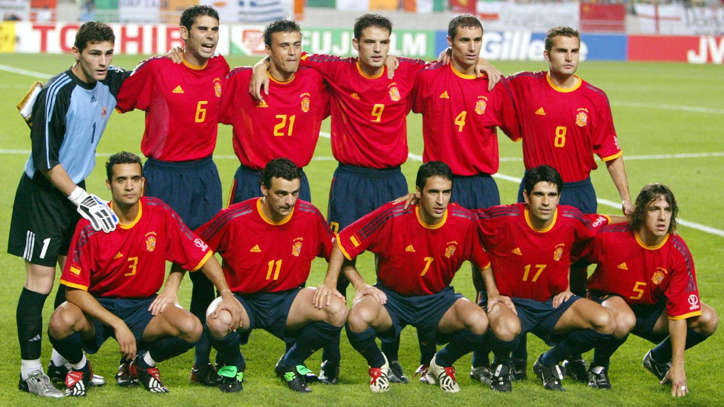 La última vez que Casillas y Luis Enrique coincidieron en la Selección fue en el Mundial 2002. (Reuters)