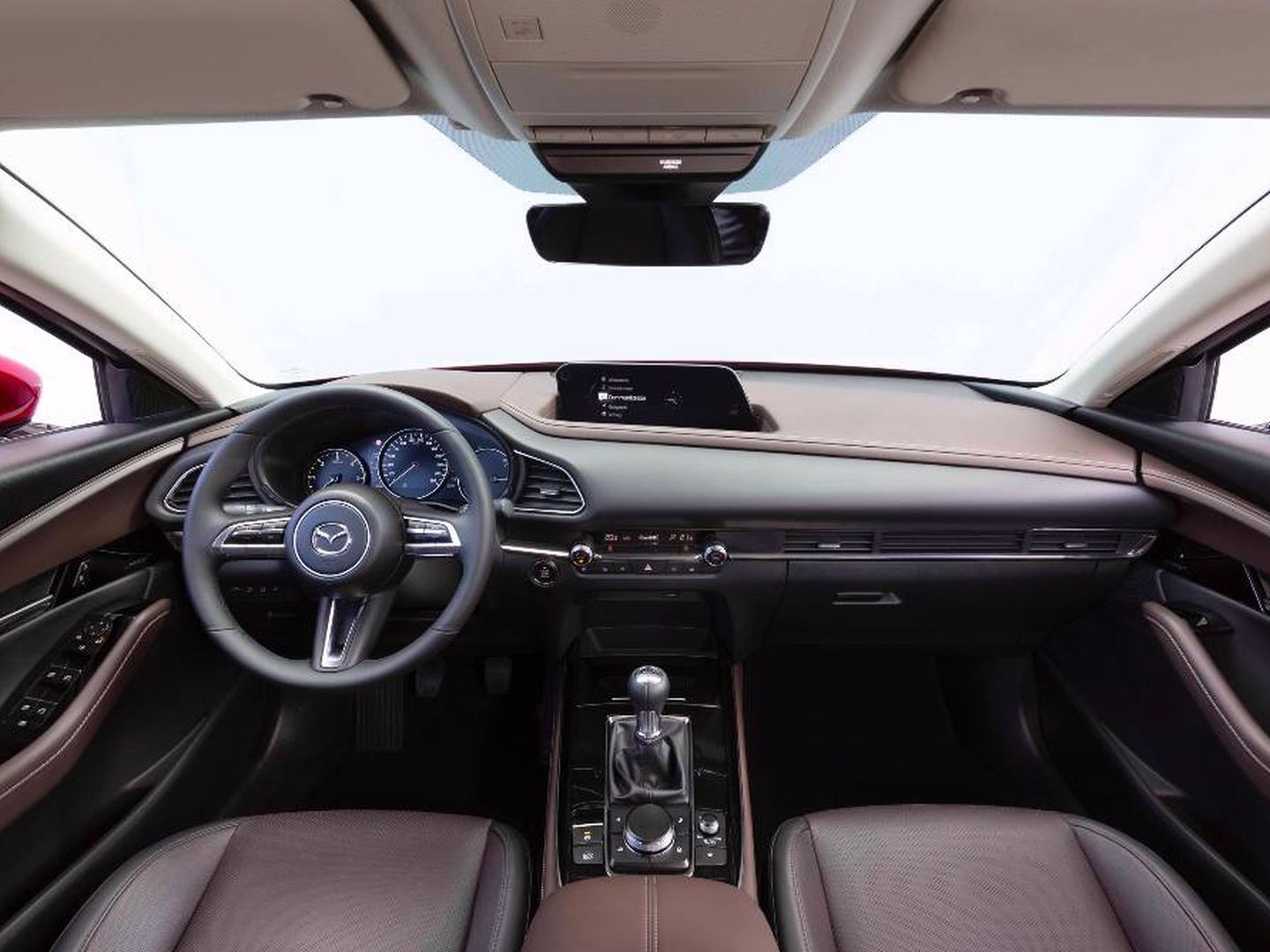 El interior refleja los cánones de espacio japoneses. (Mazda)
