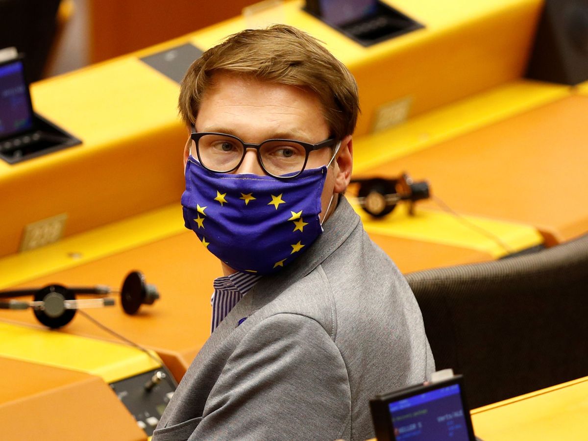 Foto: Moritz Körner en el Parlamento Europeo. (EFE)