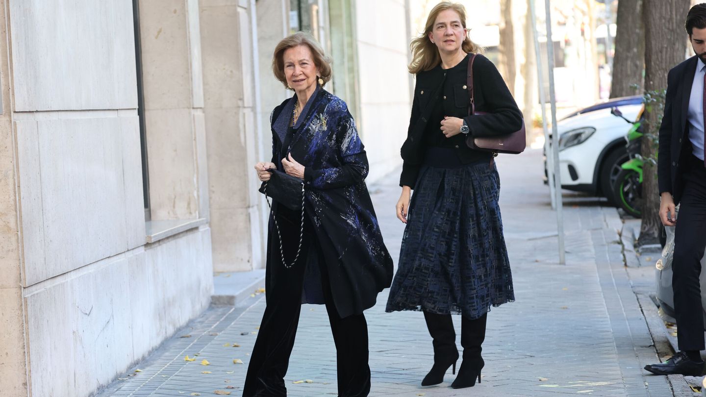 La reina Sofía y la infanta Cristina. (Europa Press/José Ruiz)