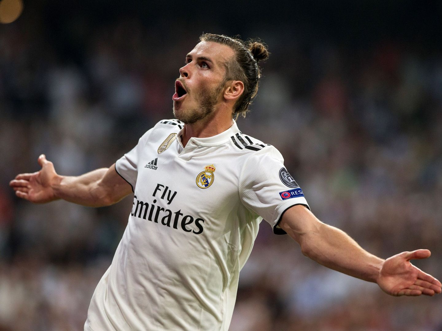 Bale celebra un gol. (Efe)