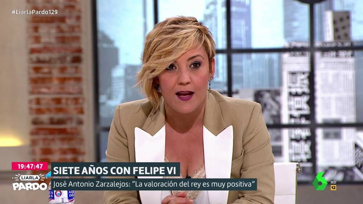 "Se ha hecho youtuber": Cristina Pardo carga contra el emérito por la cuenta de Andorra