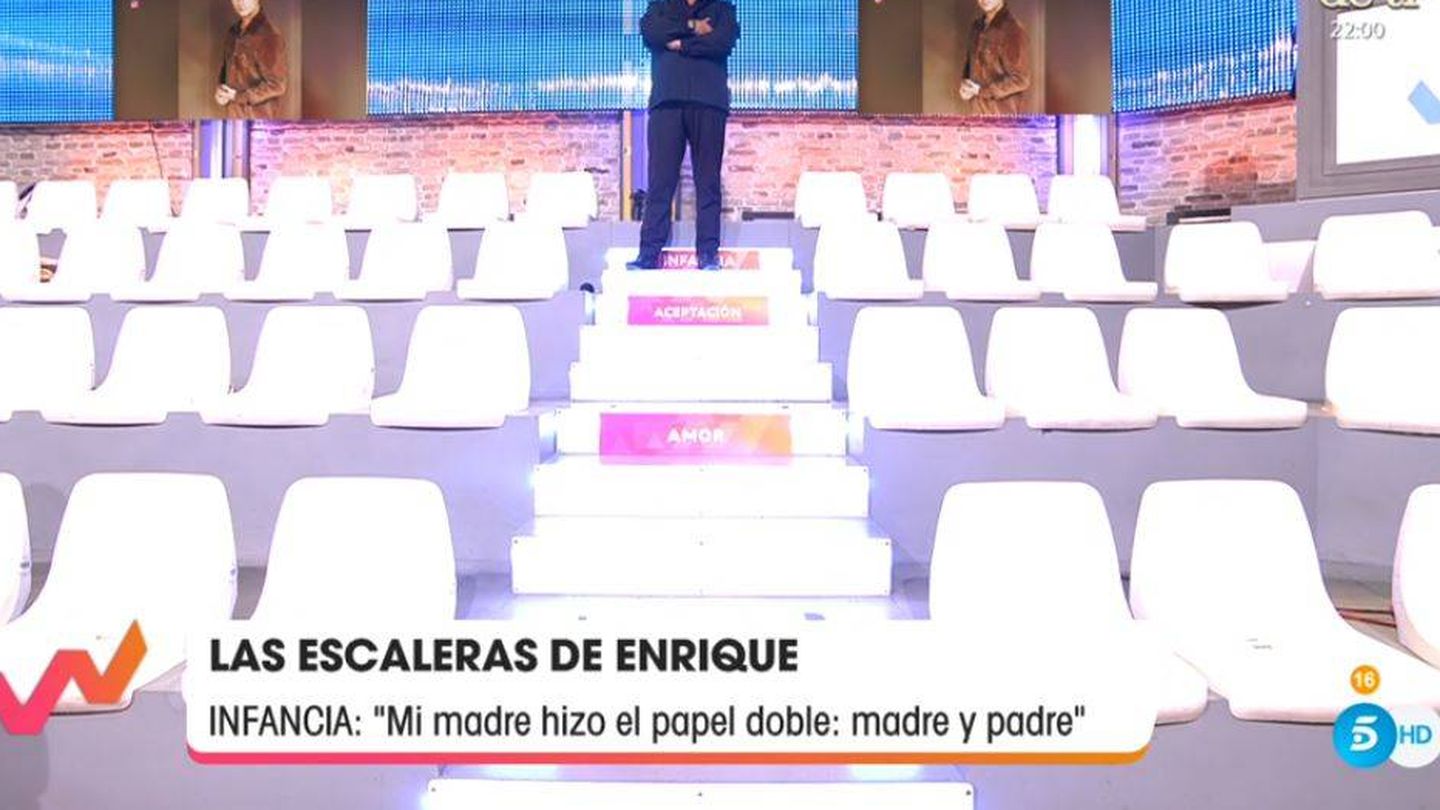 Enrique del Pozo, en 'Viva la vida'. (Mediaset España)
