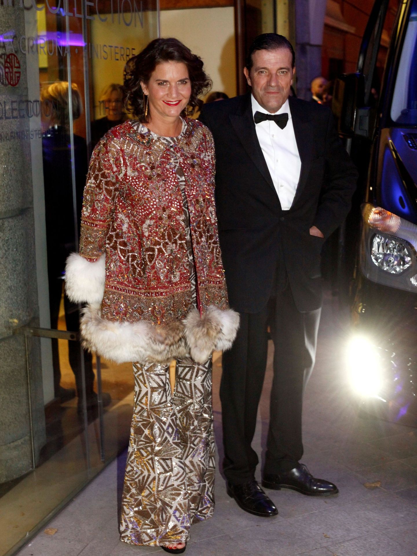 Samantha Vallejo-Nágera y su marido Pedro Aznar Escudero. (EFE)