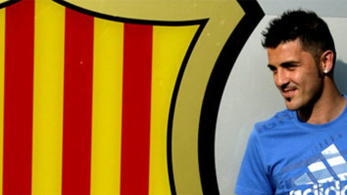 David Villa: "Nadie en el Barcelona ha hablado de crisis"