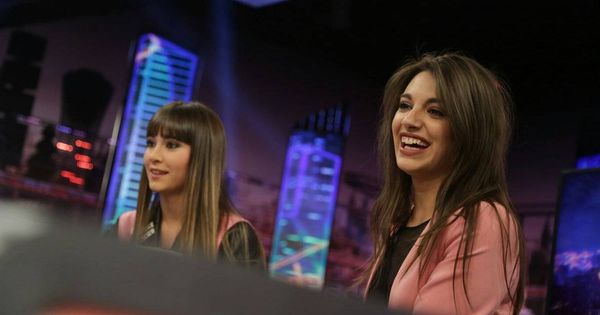Foto: Así fue la visita de Ana Guerra y Aitana a 'El hormiguero'. (Antena 3)
