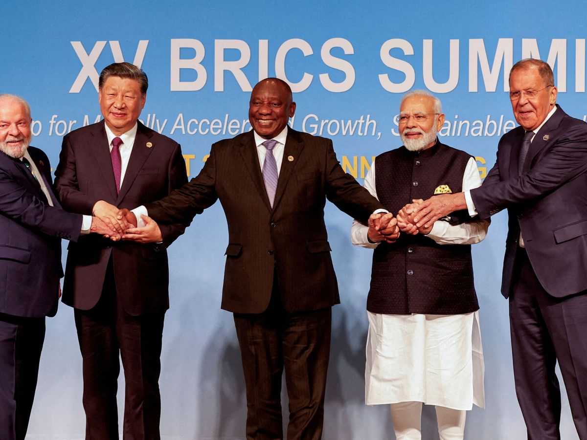 Foto: La cumbre de los BRICS de este pasado agosto. Gianluigi Guercia / REUTERS