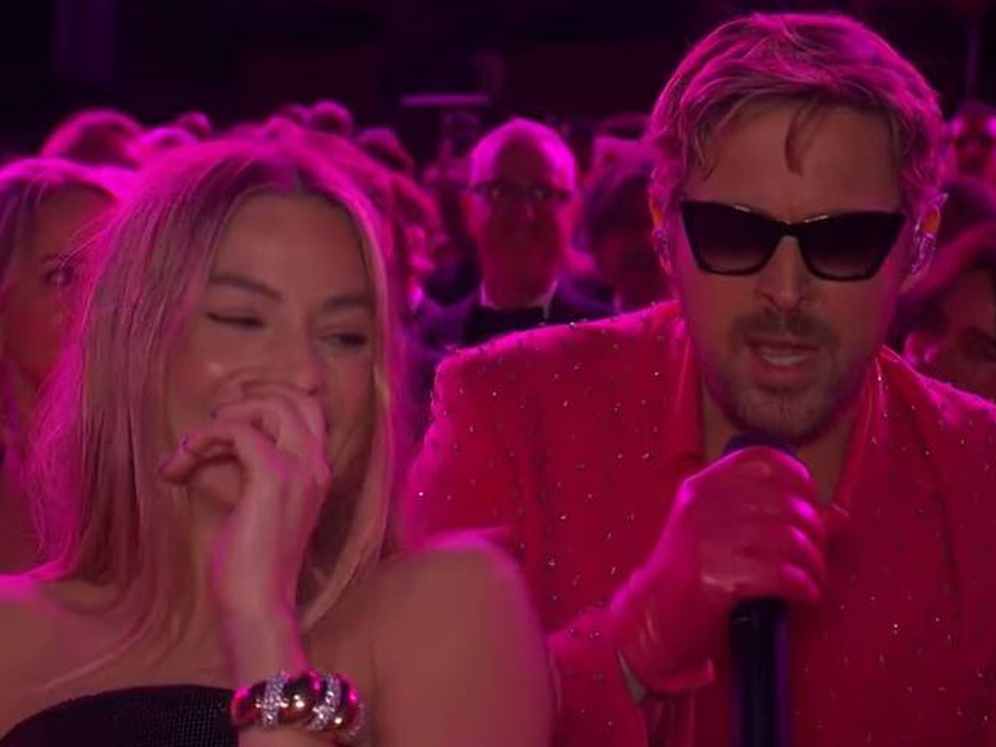 El vídeo completo de la actuación de Ryan Gosling con 'I'm Just Ken' en los Premios Oscar 2024. (YouTube)