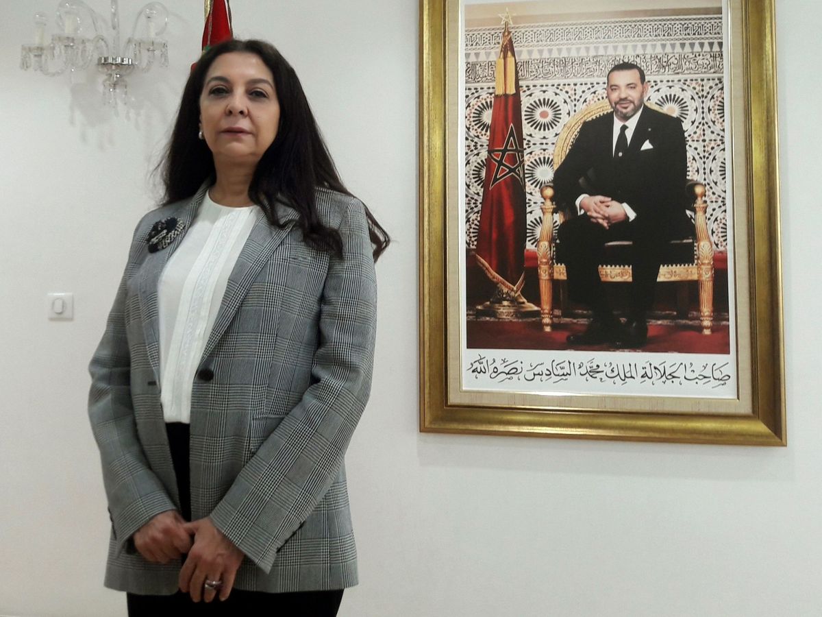 Foto: La embajadora de Marruecos en España, Karima Benyaich. (EFE)
