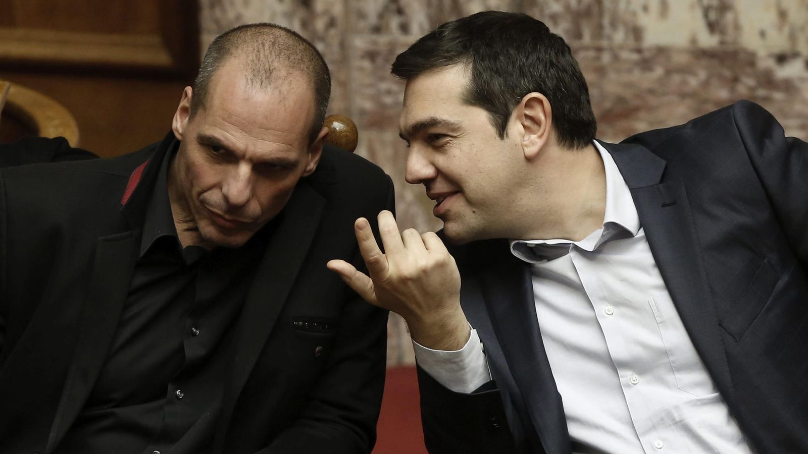 Foto: El primer ministro griego Alexis Tsipras y el ministro de Finanzas Yanis Varufakis. (Efe)