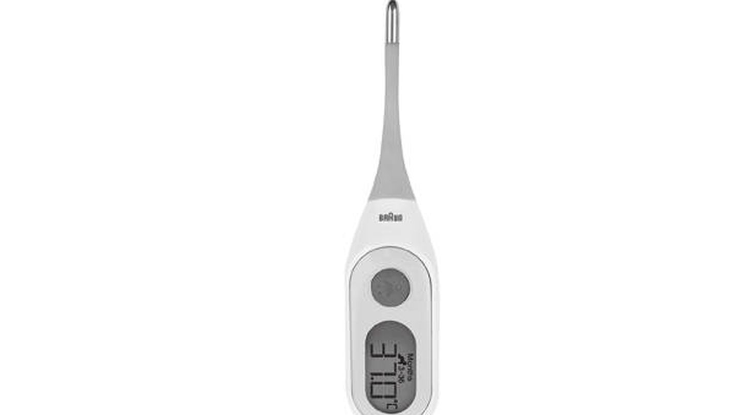 Thermomètre numérique Braun avec précision de l'âge