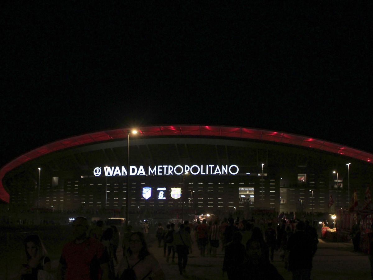 Foto: Exterior del Estadio Metropolitano. (EFE)