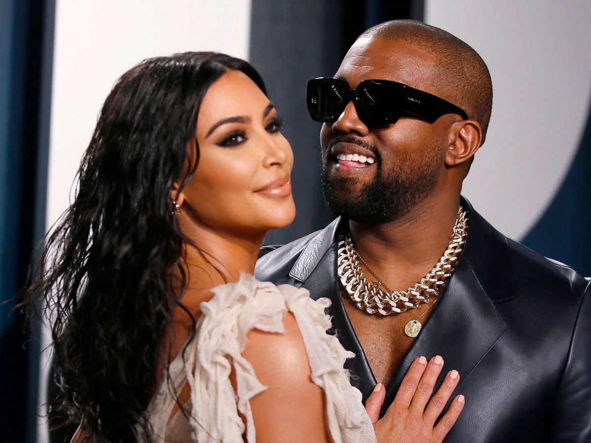 Foto: Kim Kardashian y Kanye West. (Reuters)