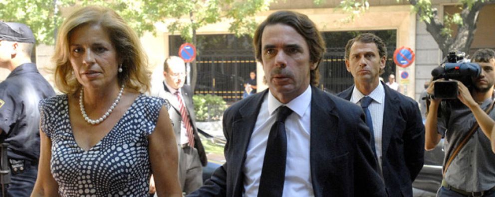 Foto: Temor en el entorno de Aznar a que el sumario abierto por Garzón acabe ‘salpicándoles’