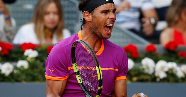 Foto: Nadal celebra su victoria. (Reuters) 