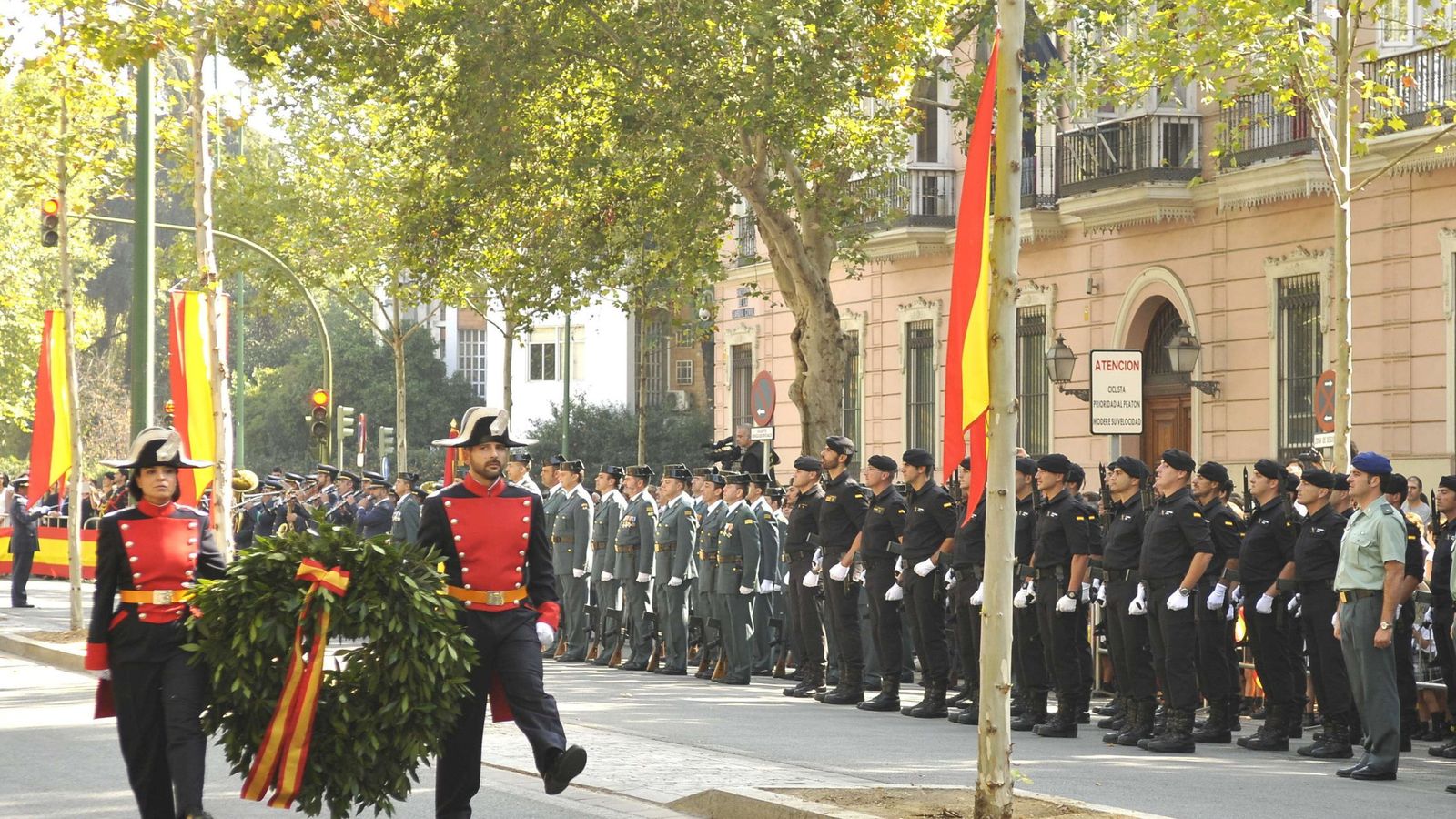 Foto: Homenaje a los caídos en octubre de 2013 en Sevilla. (EFE)