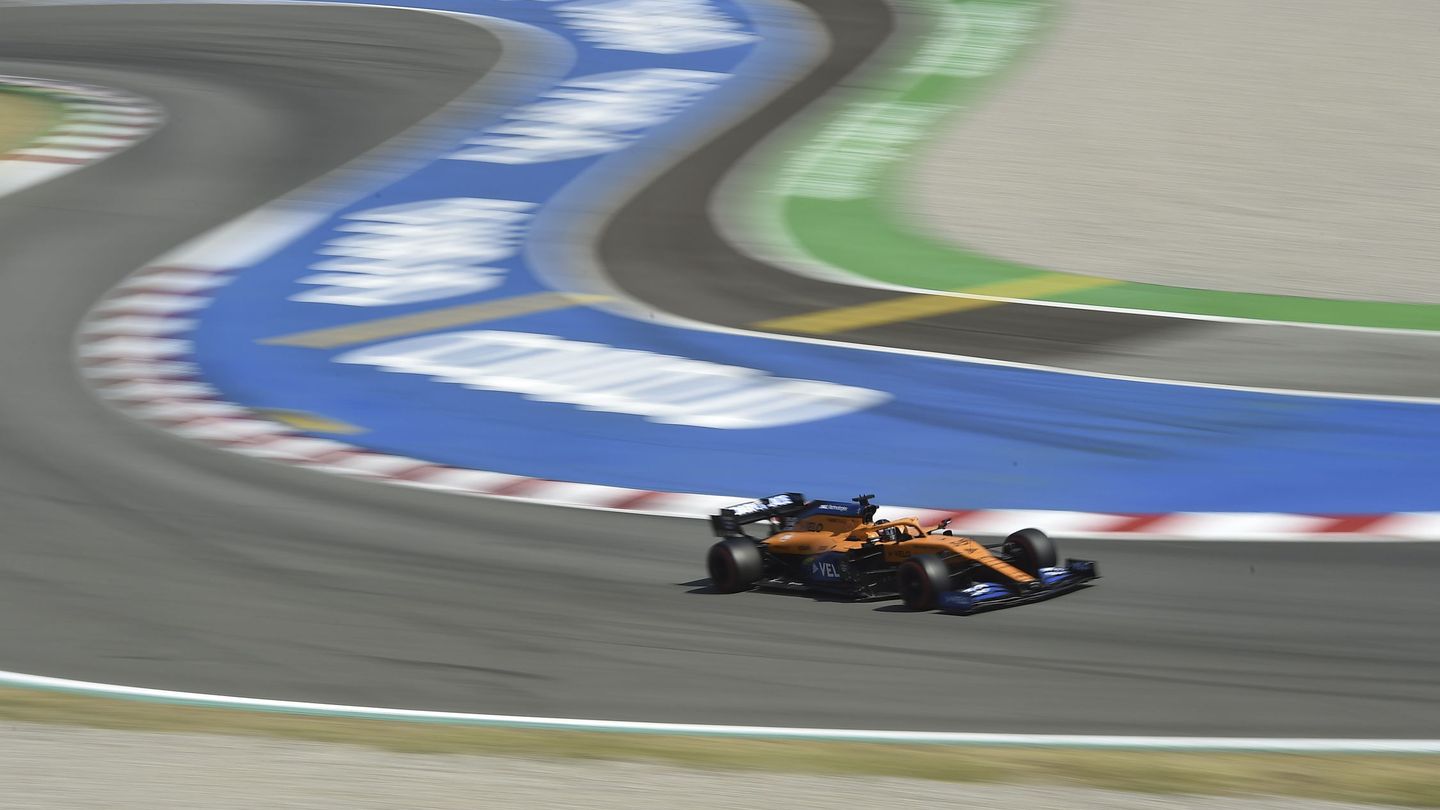 En McLaren preocupa el calor y el tercer sector como puntos débiles para la carrera (EFE)