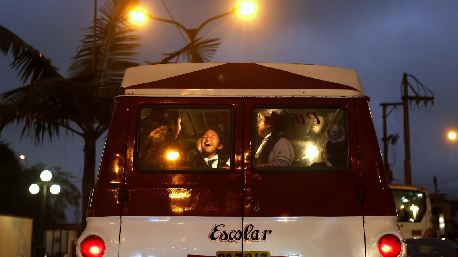 Foto: Un autobús escolar en Perú en una imagen de archivo (REUTERS)