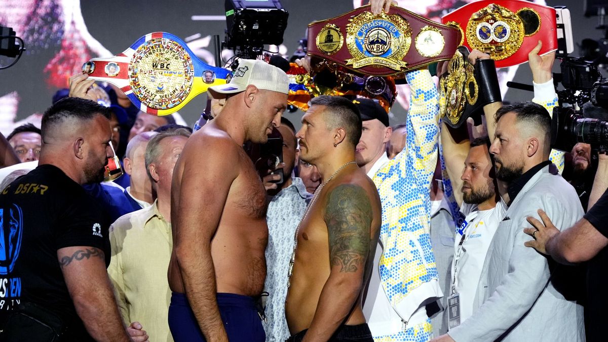 Tyson Fury vs. Usyk: horario en España, cartelera y dónde ver el combate de boxeo del peso pesado