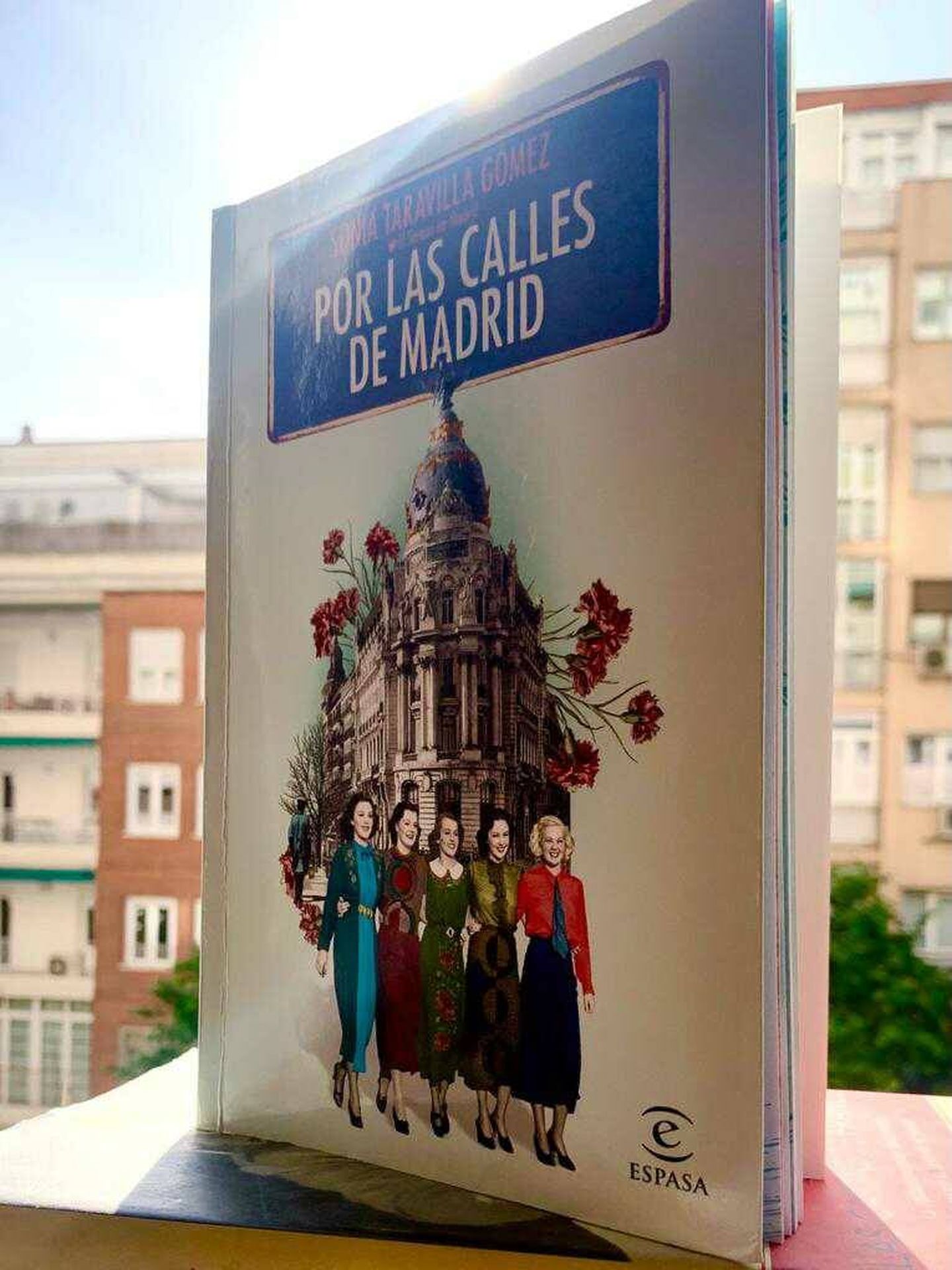 Portada de 'Por las calles de Madrid', de Sonia Taravilla Gómez. (Cedida)