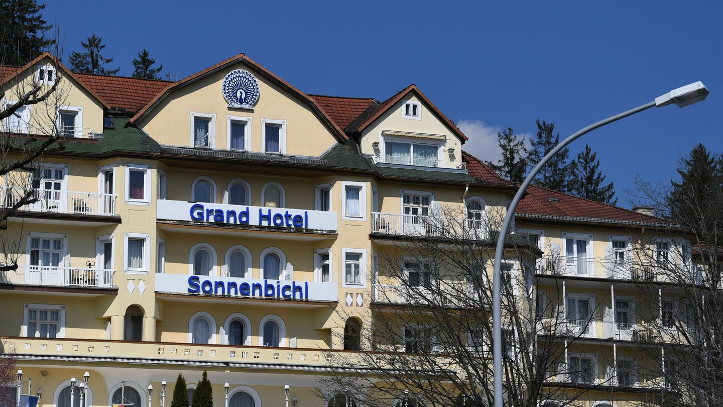 El hotél bávaro donde se está hospedando. (Reuters)