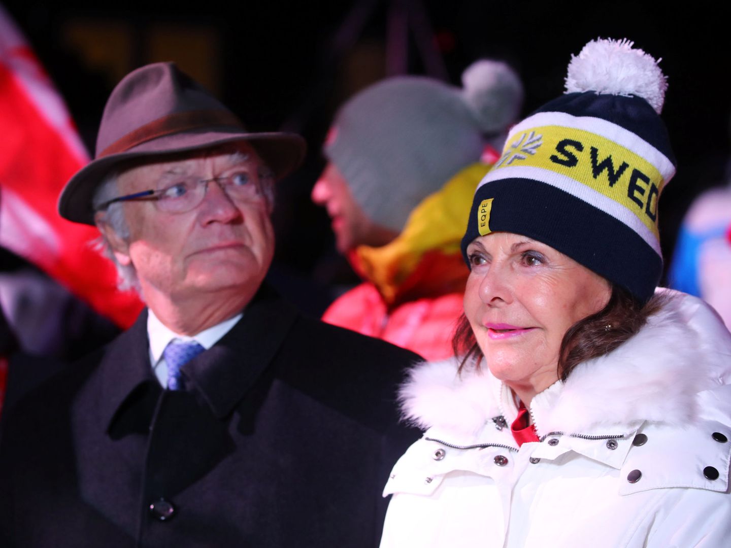 La reina Silvia y Carlos Gustavo de Suecia, en una imagen de archivo. (Reuters)
