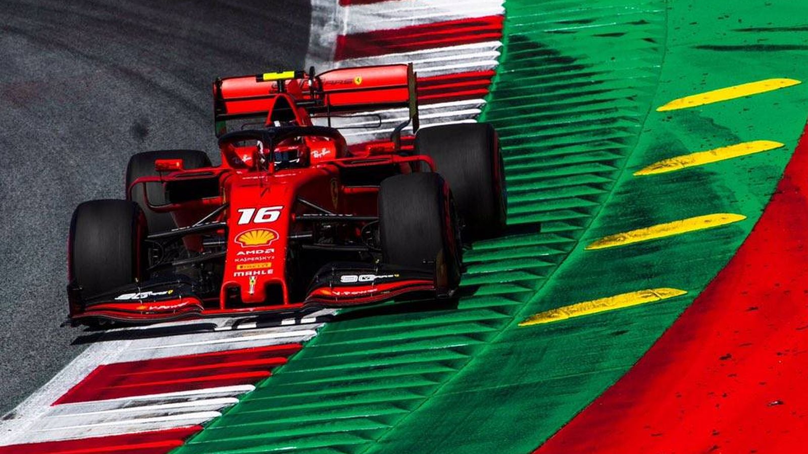 Foto: Leclerc no tuvo rival en Austria. (Ferrari)