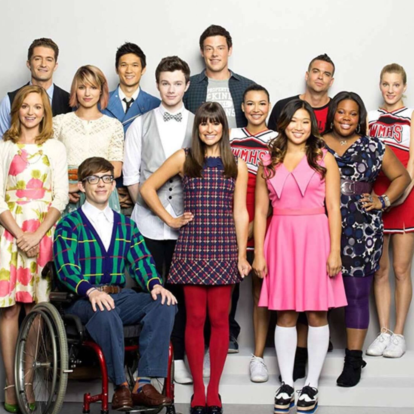  El reparto de 'Glee'. (Fox)