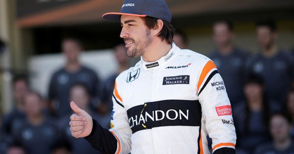 Foto: Alonso, en el gran premio de Brasil. (Reuters)