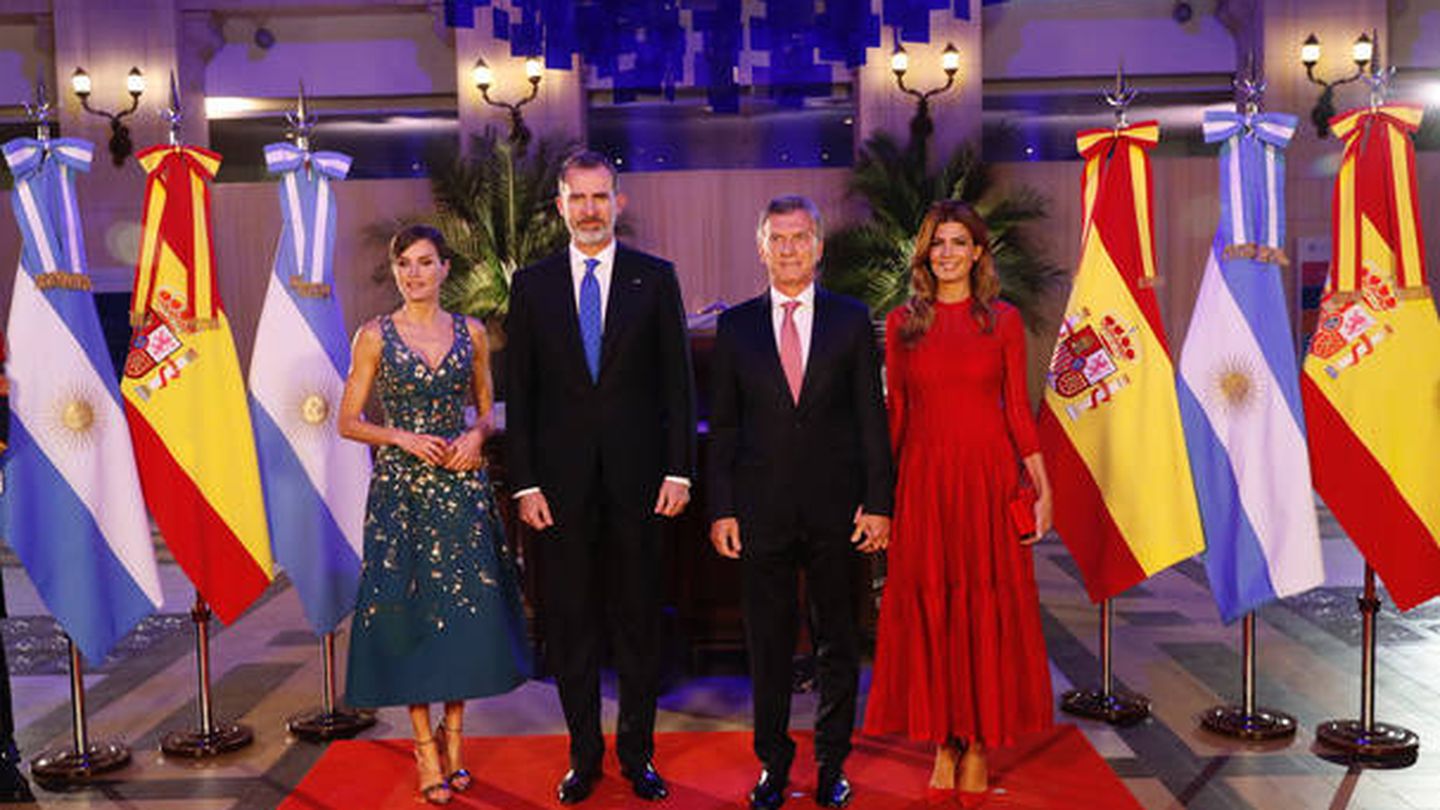 Cena de gala en Argentina. (Casa Real)