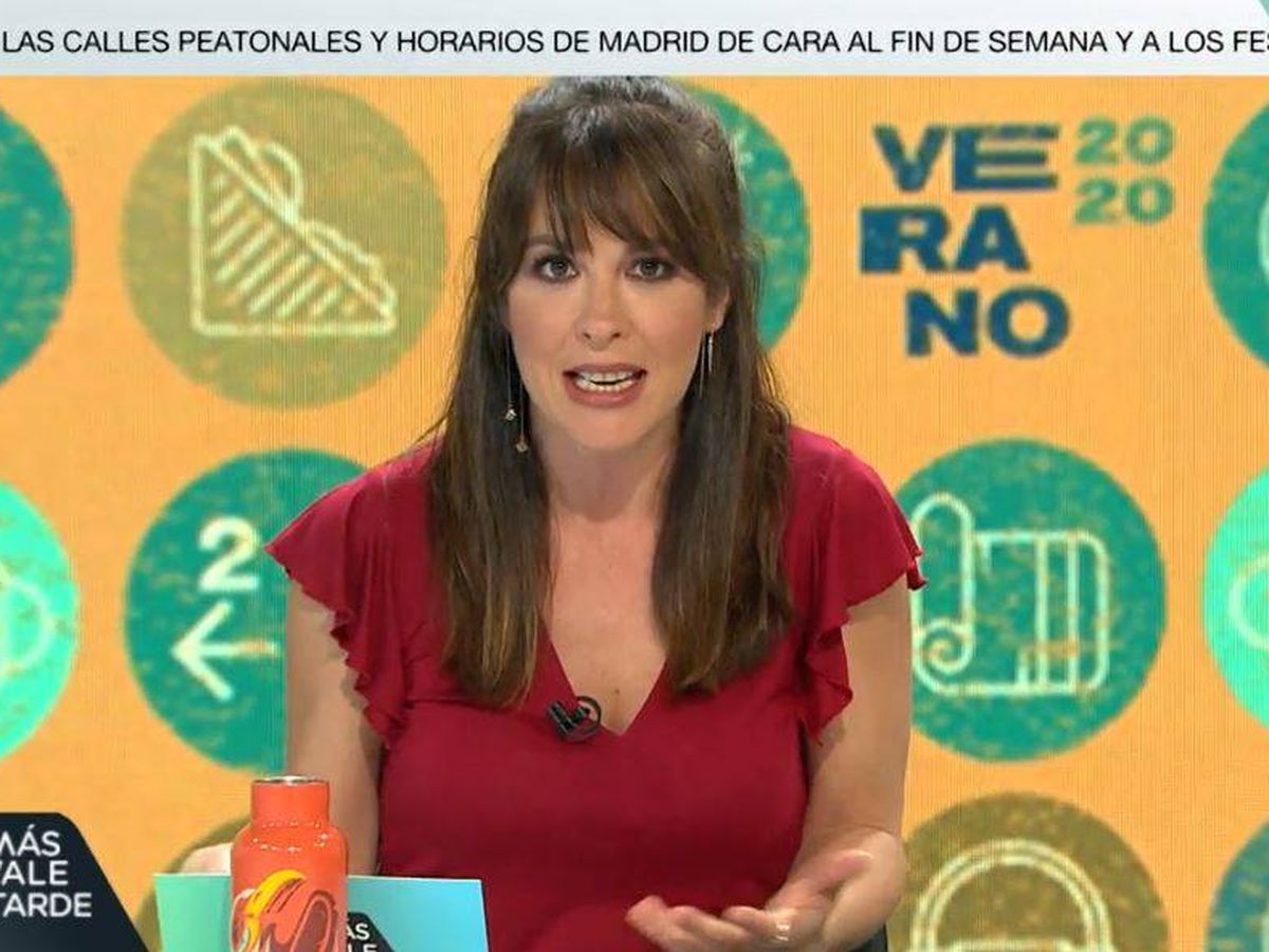 Foto: Mamen Mendizábal, en 'Más vale tarde'. (Atresmedia Televisión)