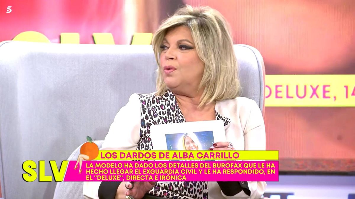 Terelu Campos, obligada a contar el motivo de su "cara de colgada" en 'Sálvame'