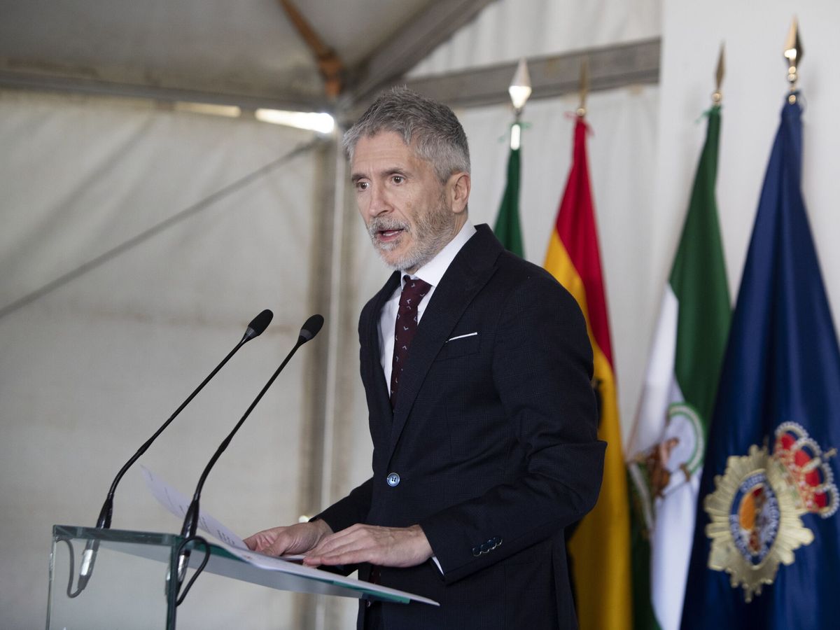 Foto: El ministro del Interior, Fernando Grande-Marlaska. (EFE/Román Ríos)