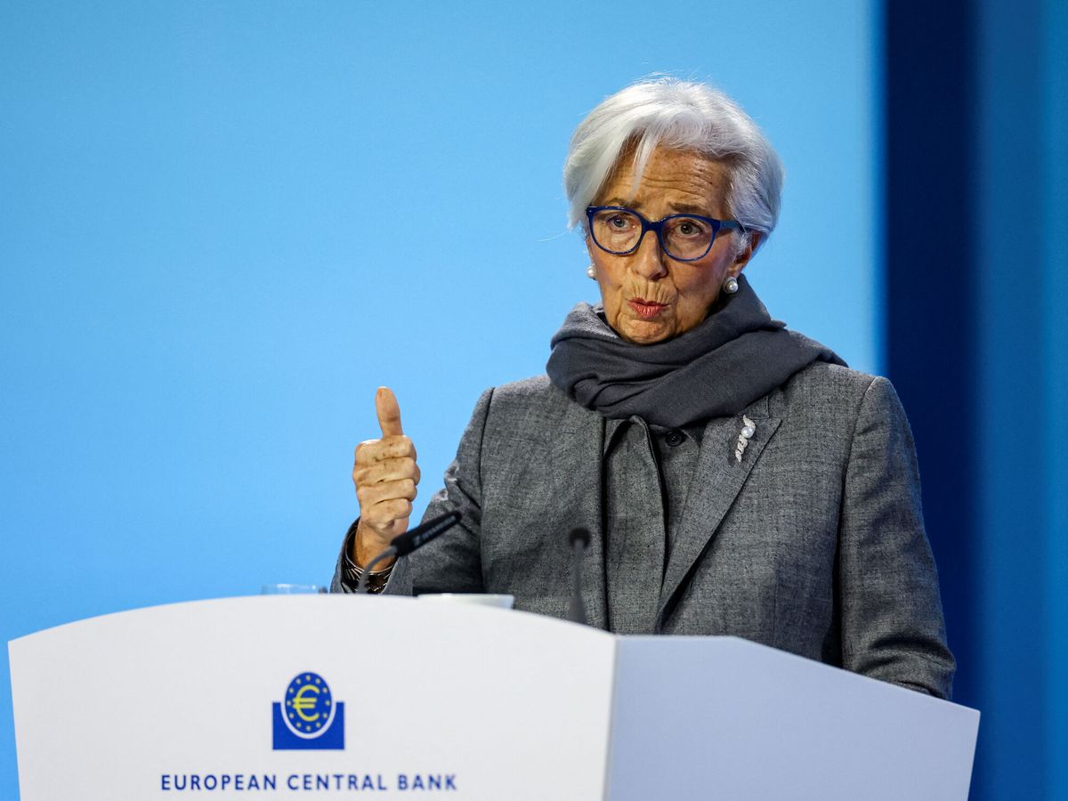 Foto: La presidenta del BCE, Christine Lagarde. (Reuters/Kai Pfaffenbach)
