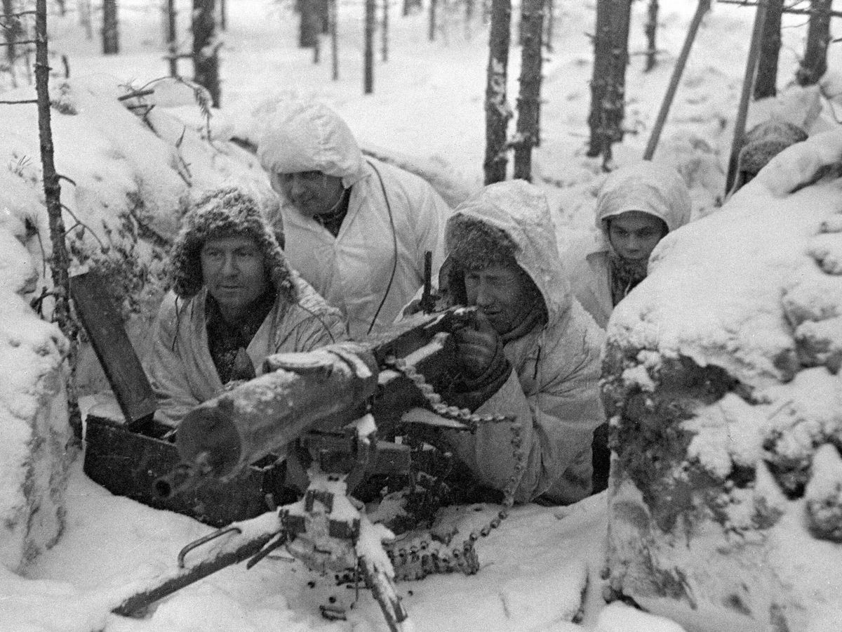 Foto: Finlandeses en 1940 durante la Guerra de Invierno contra la URSS. (Cedida)