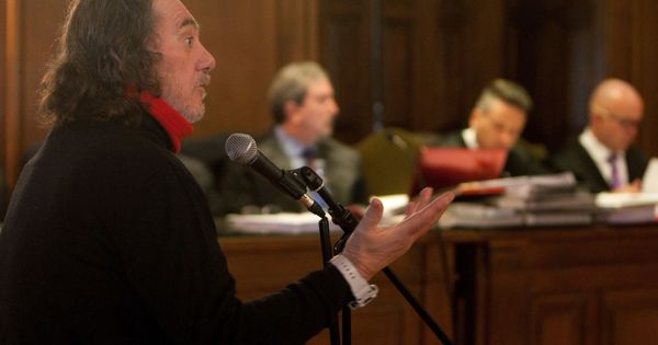 Foto: Sito Miñanco, durante su juicio en la audiencia provincial de Pontevedra (EFE/Salvador Sas)