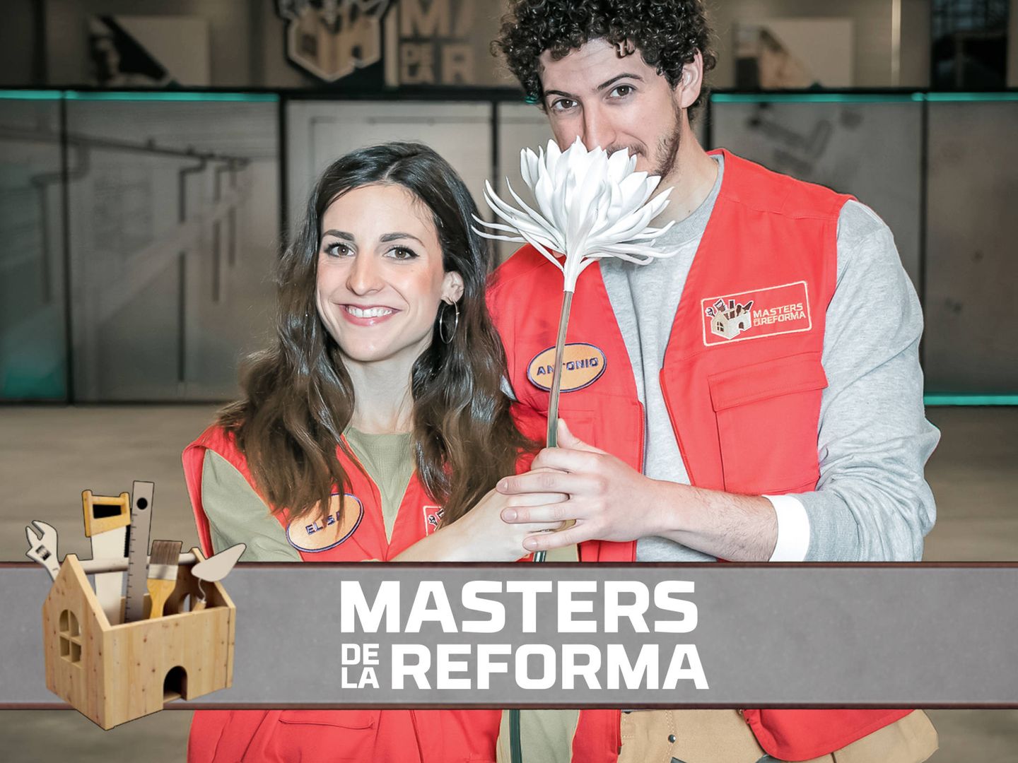 Elisa y Antonio, pareja de 'Masters de la Reforma'. (Atresmedia)