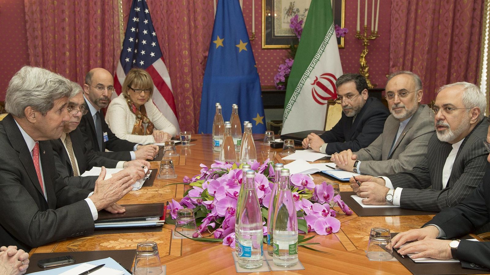 Foto: Negociaciones de Lausana sobre el programa nuclear iraní. (Reuters)
