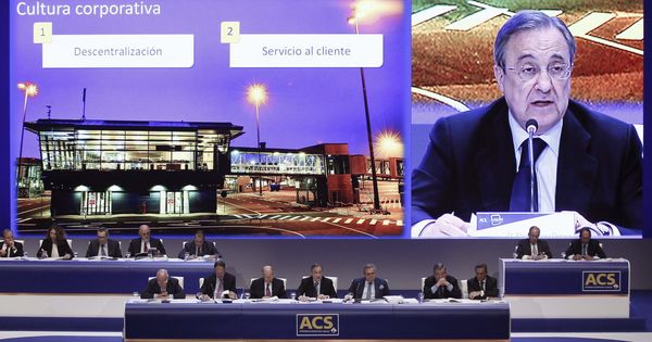 Foto: Florentino Pérez, presidente de ACS, en una imagen de archivo