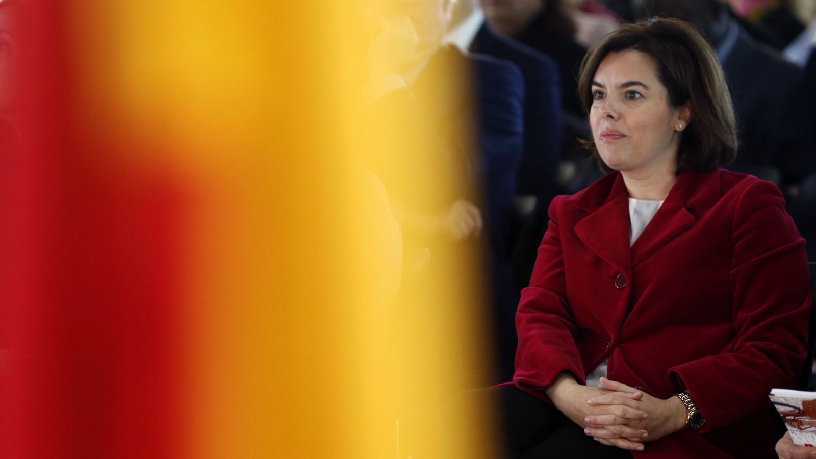 Foto: - La vicepresidenta del Gobierno en funciones, Soraya Sáenz de Santamaría. (Efe)