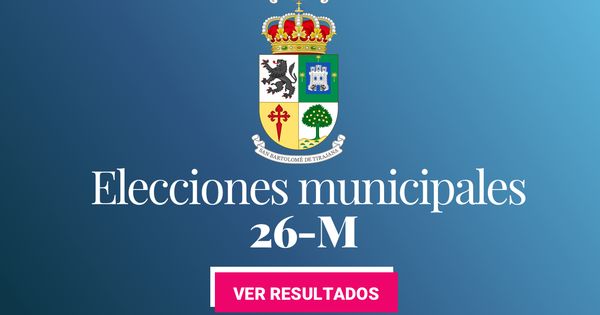 Foto: Elecciones municipales 2019 en San Bartolomé de Tirajana. (C.C./EC)