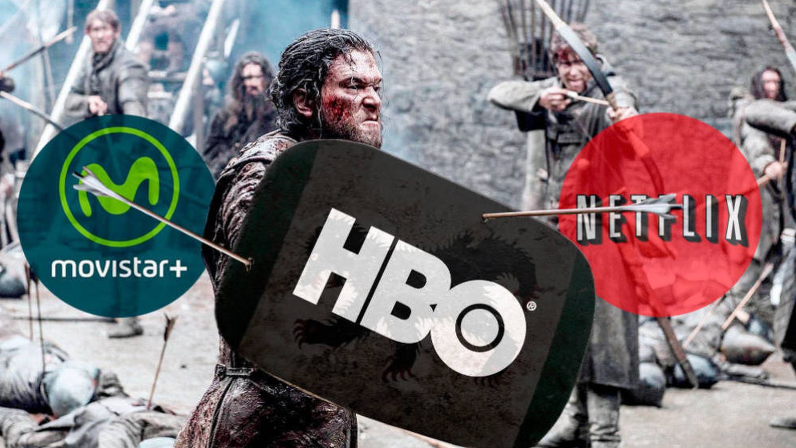 Foto: Llega la batalla por hacerse líder de la televisión a la carta (Foto: HBO | Montaje: Enrique Villarino)