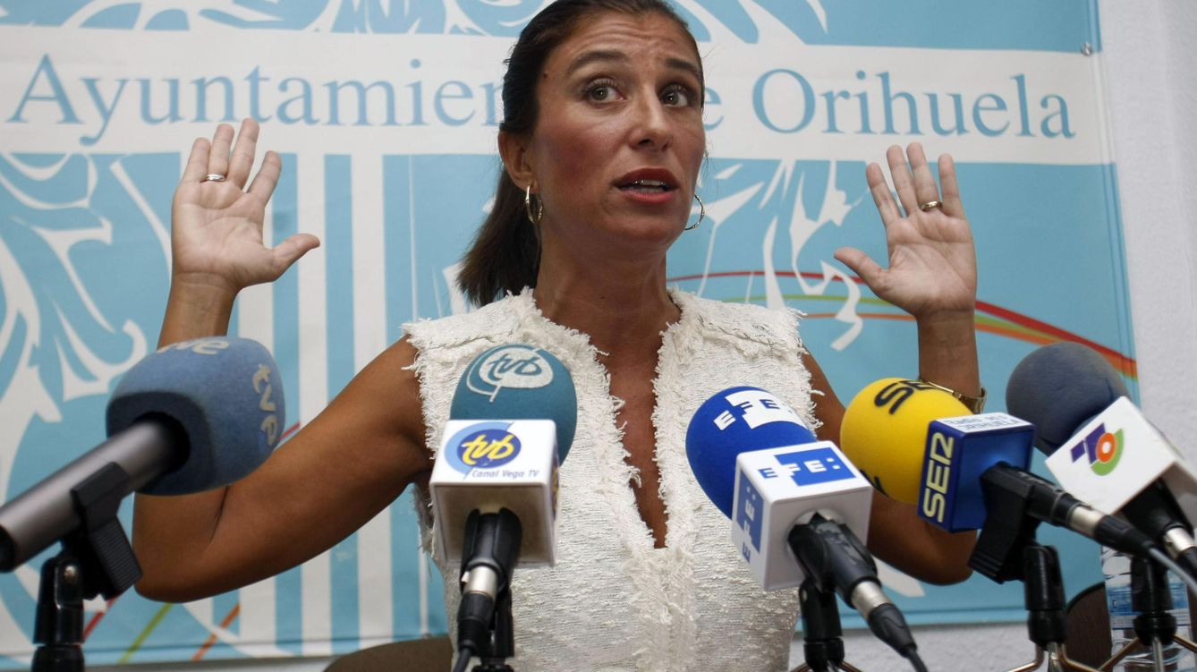 Foto: Mónica Lorente, exalcaldesa de Orihuela y una de las acusadas. (EFE)